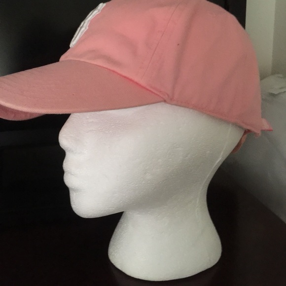 Pink baseball reds six hat - Picture 3 of 3